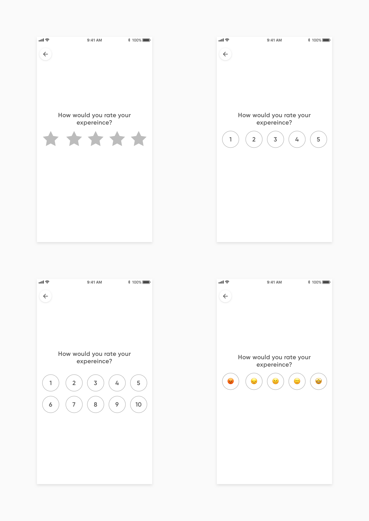iPhones showing the intial screens of the old onboarding process