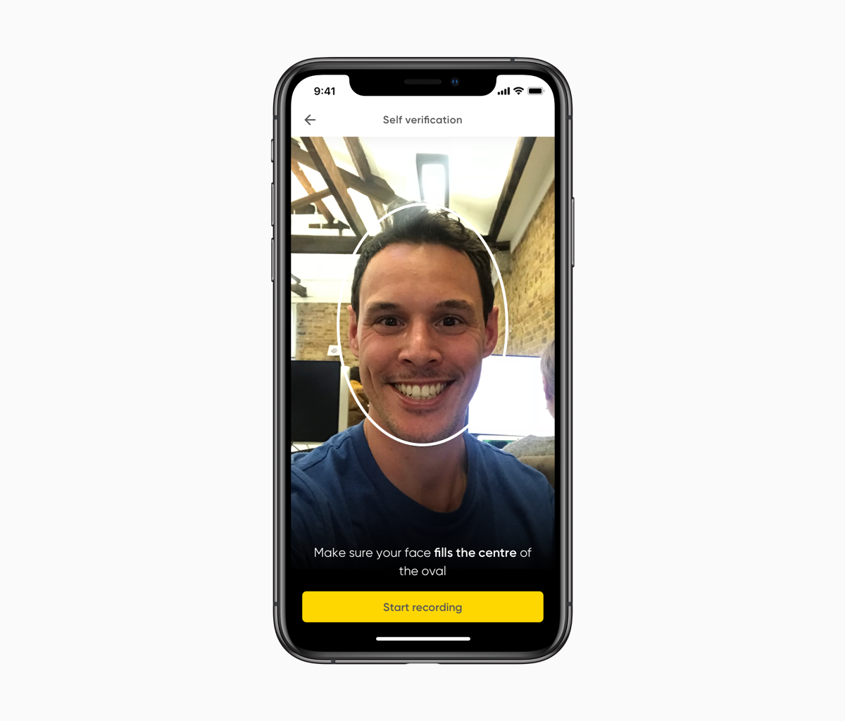 iPhones showing the intial screens of the old onboarding process