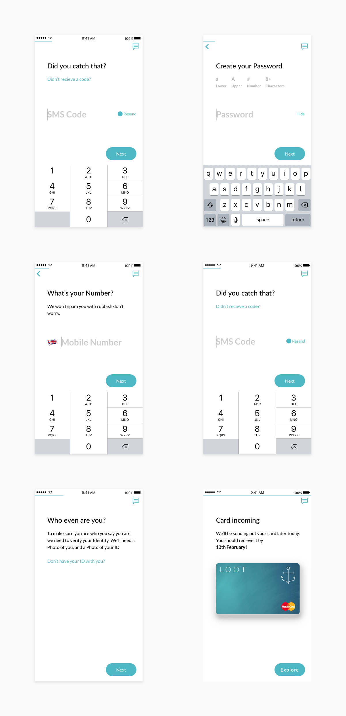 quick wireframes looking at potetnial ways of displaying case studies