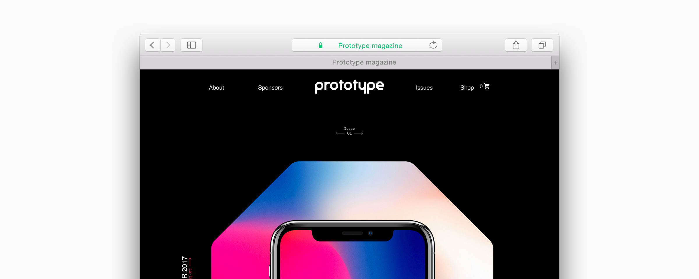 image of finshed website